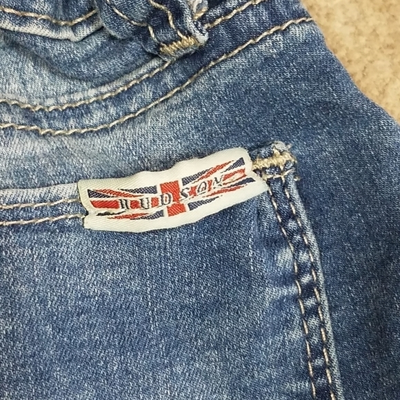 Hudson Distressed Jeans Girls Size 8 - Picture 6 of 6